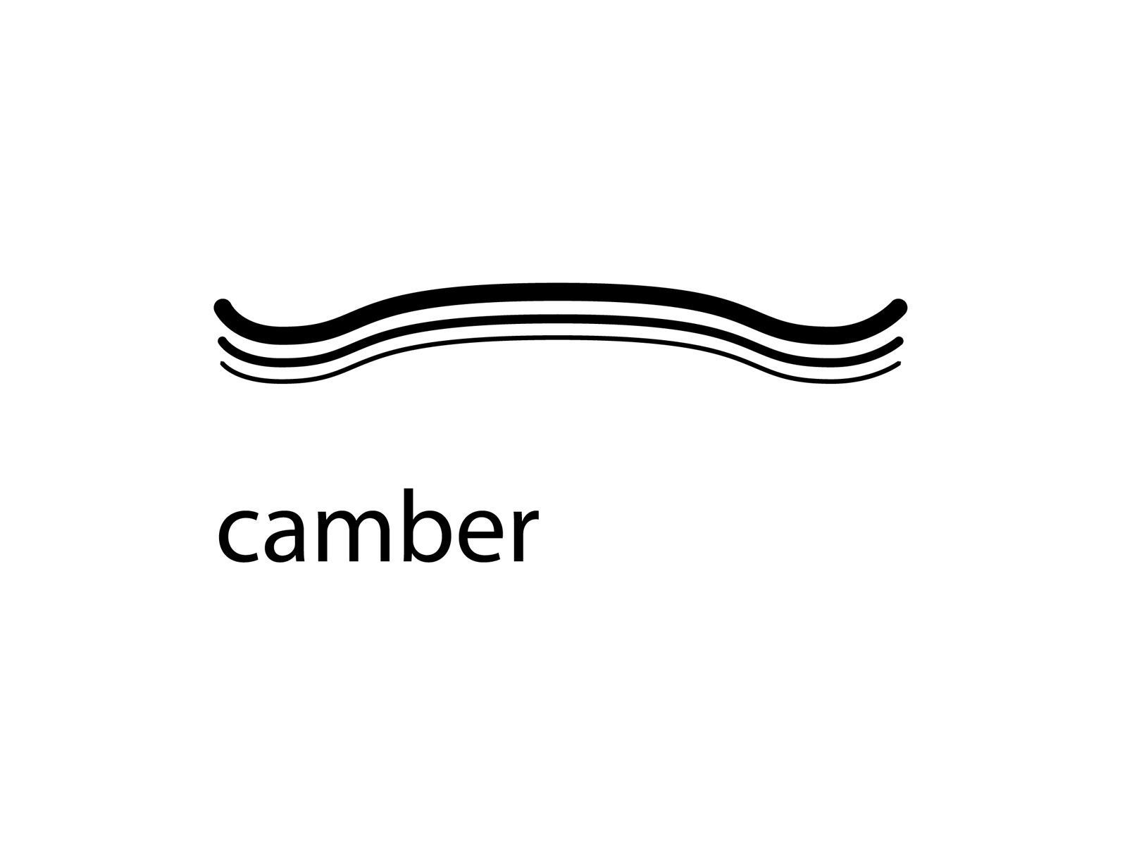 goodboards Wooden Camber, esche schwarz - Bild 2