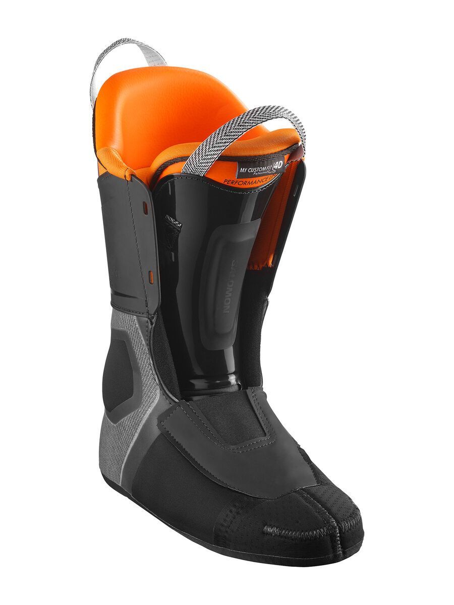 Salomon S/Pro Supra 110 GW, black/dark grey met./orange tiger - Bild 5