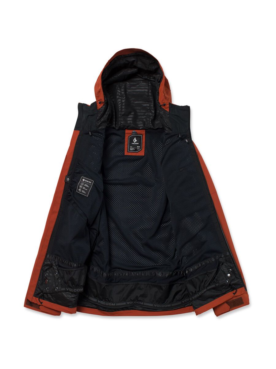 Volcom L Gore-Tex Jacket, burnt orange - Bild 11