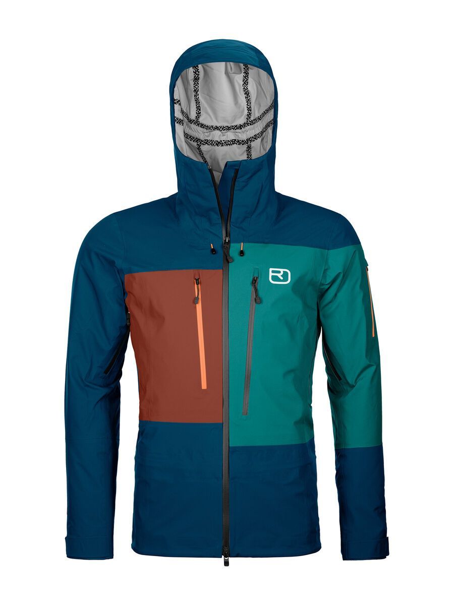 Ortovox 3L Deep Shell Jacket M, petrol blue - Bild 1