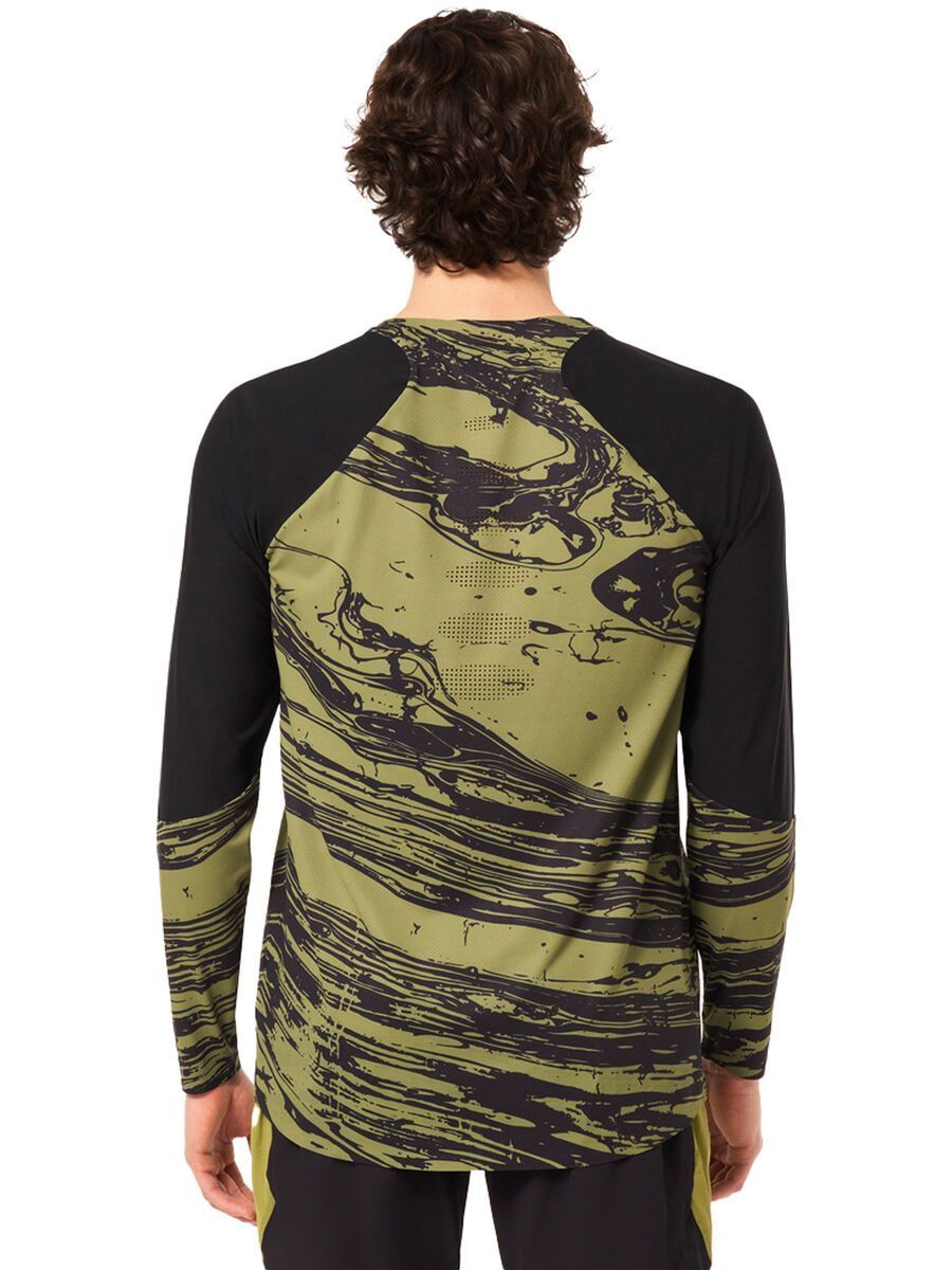 Oakley Seeker Airline LS Jersey, duality swirl gn/bk - Bild 7