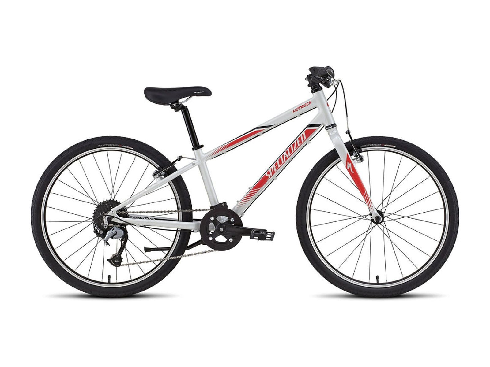 Specialized Hotrock 24 SL Boys, gloss dirty white/rocket red/black - Bild 1