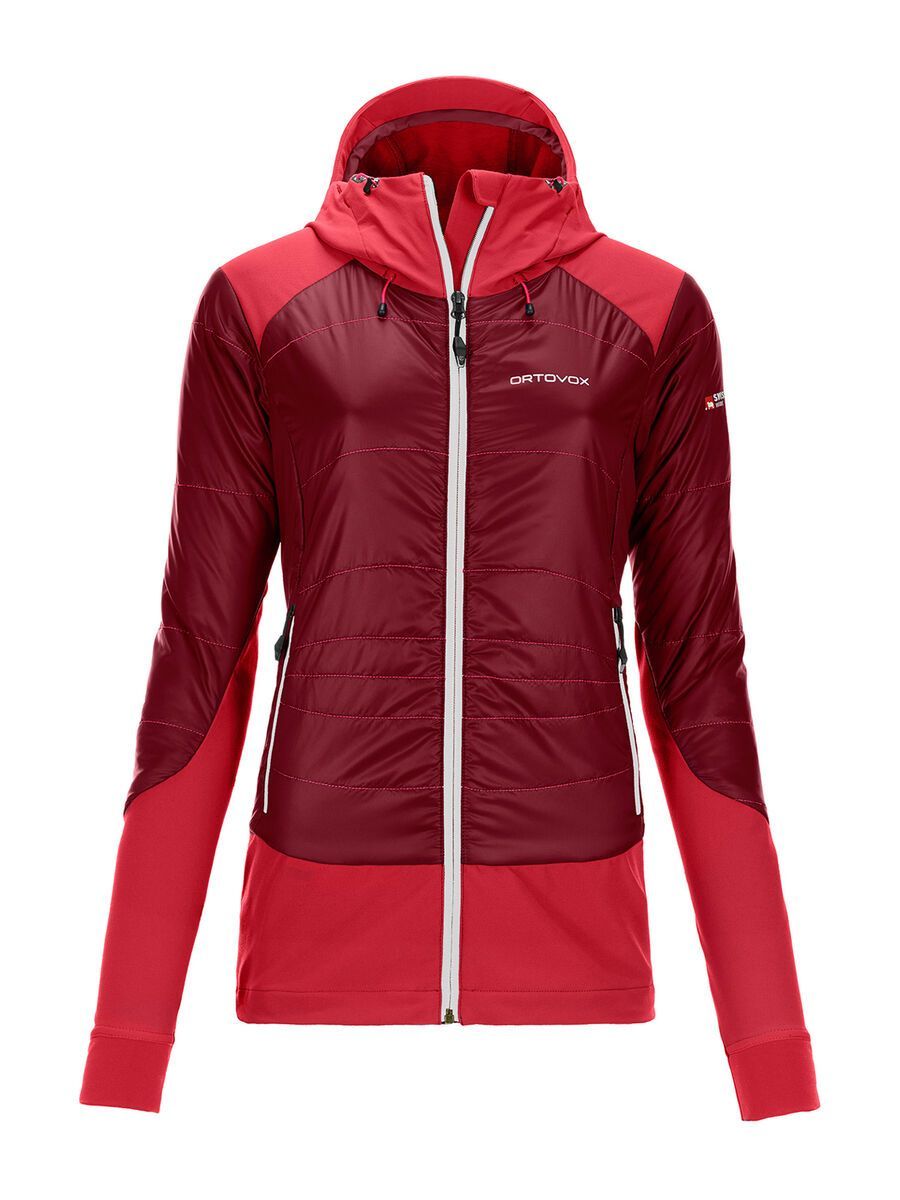 Ortovox Swisswool Piz Palü Jacket W, dark blood - Bild 1