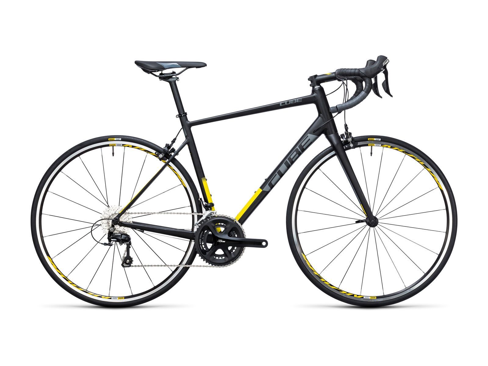 Cube Attain SL, black´n´yellow - Bild 1