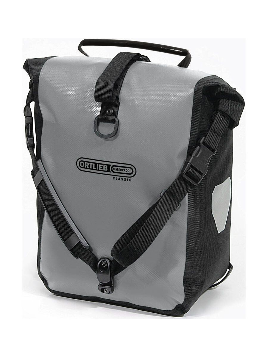 ORTLIEB Front-Roller Classic, grau-schwarz - Bild 1