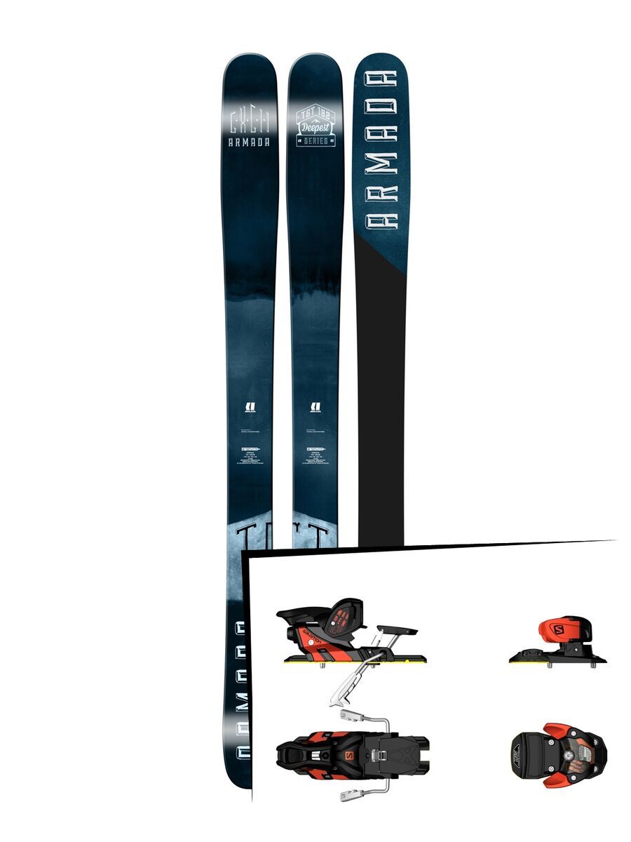 Set: Armada TST 2017 + Salomon Warden MNC 13 (1540101) - Bild 1