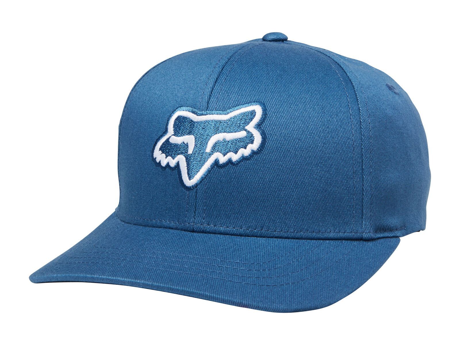 Fox Youth Legacy Flexfit Hat, destroyed blue - Bild 1
