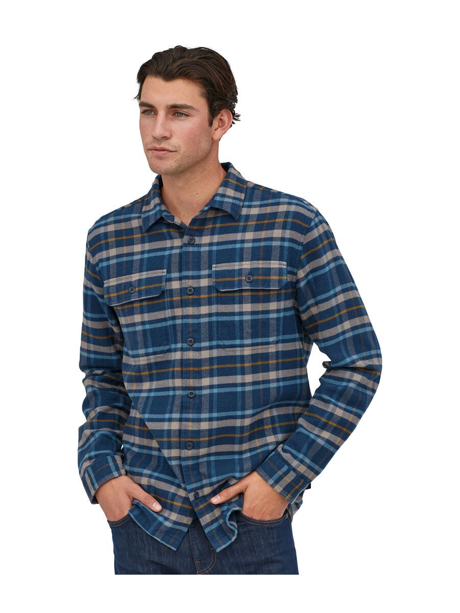 Patagonia Men's Long-Sleeved Fjord Flannel Shirt, independence: new navy - Bild 2