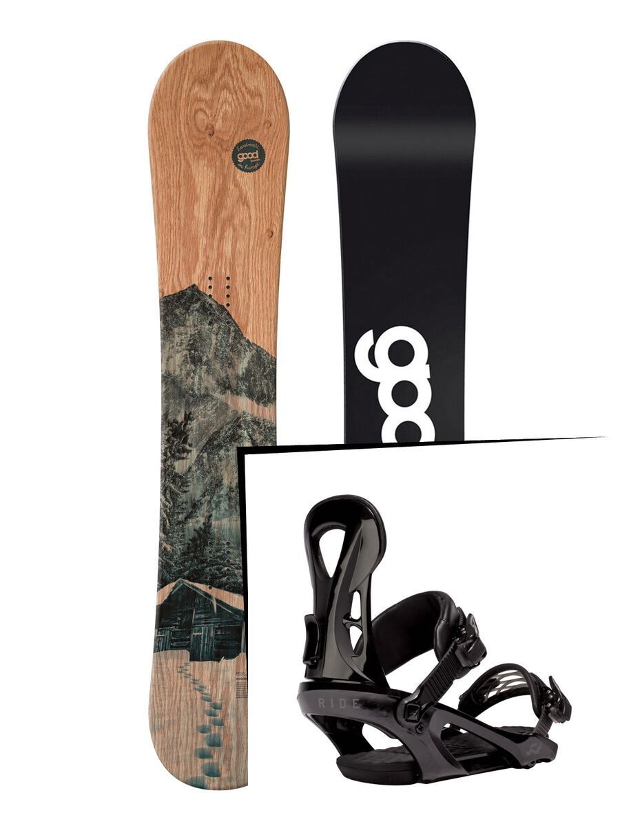 Set: goodboards Wooden 2017 + Ride LX (1487191S) - Bild 1