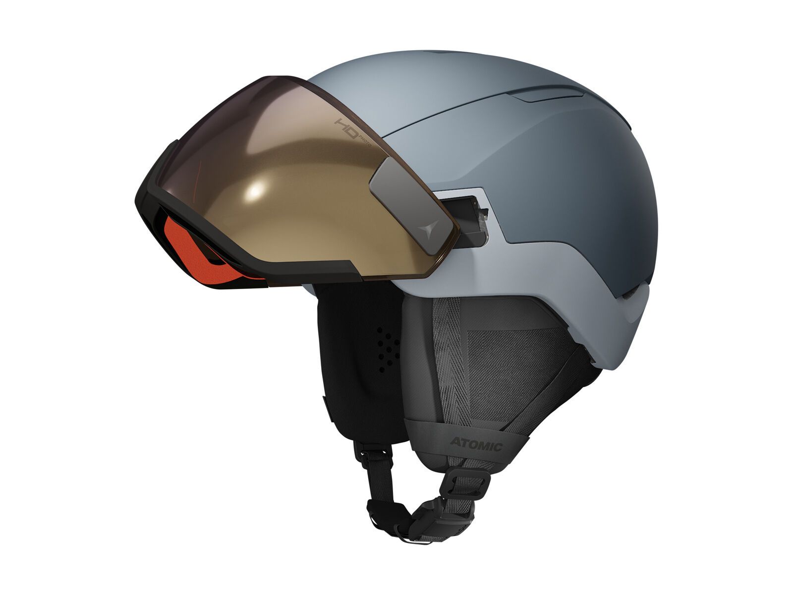 Atomic Revent GT AMID Visor, Amber Gold HD Photo / grey - Bild 2