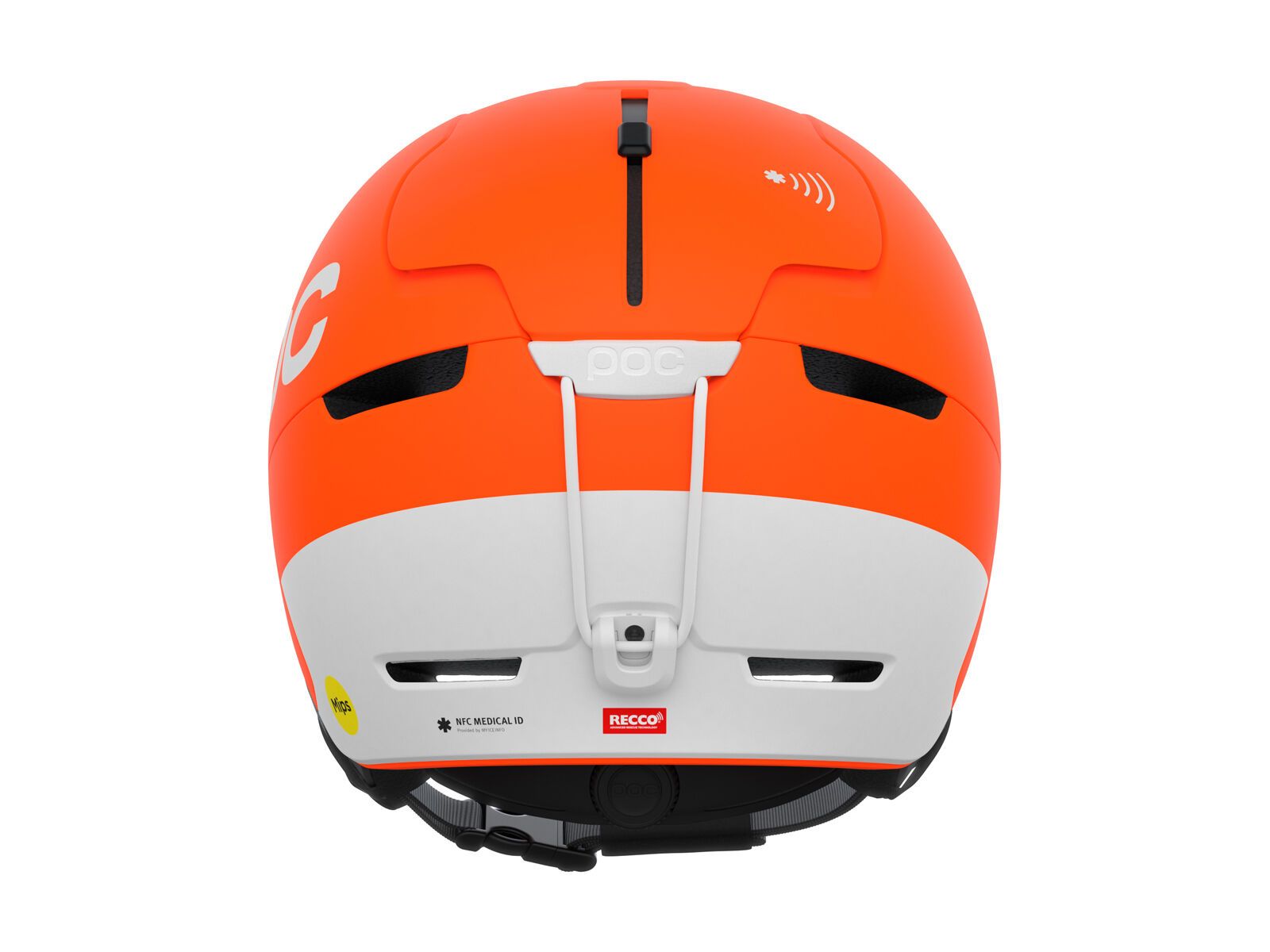 POC Obex BC MIPS, fluorescent orange matt - Bild 4