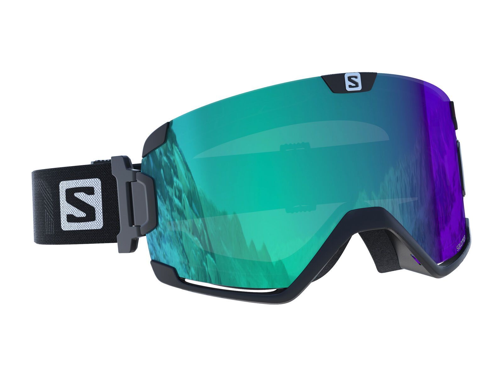 Salomon Cosmic Photo, black/Lens: photo ml blue - Bild 1