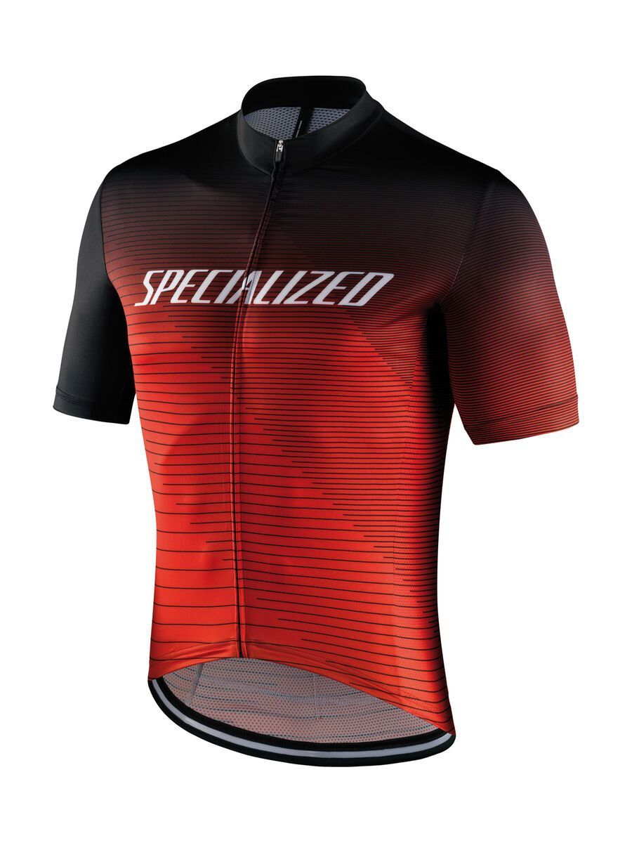 Specialized RBX Comp Logo Team Shortsleeve Jersey, black/rocket red/red - Bild 1