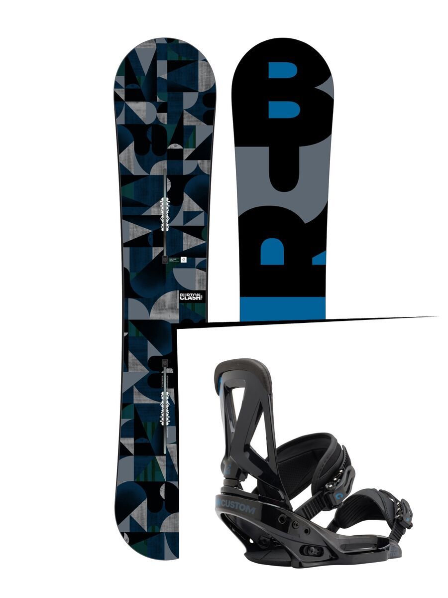 Set: Burton Clash 2017 +  Custom EST (1712748S) - Bild 1