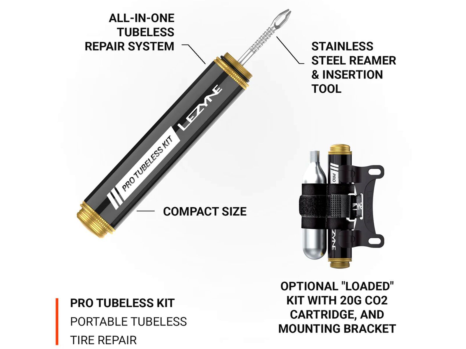 Lezyne Pro Tubeless Kit, black - Bild 5