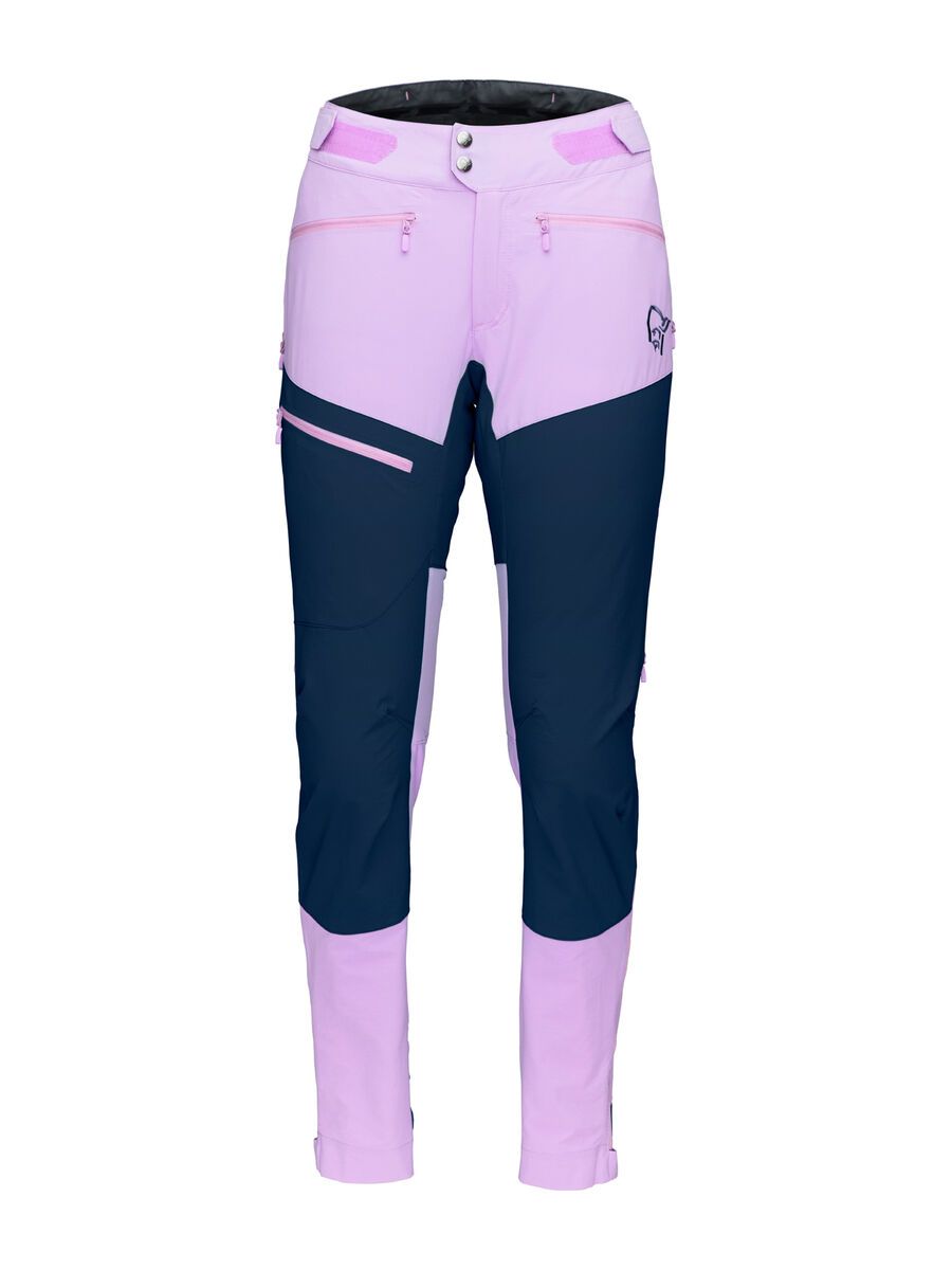Norrona fjørå flex1 Pants W's, violet tuille/indigo night - Bild 1