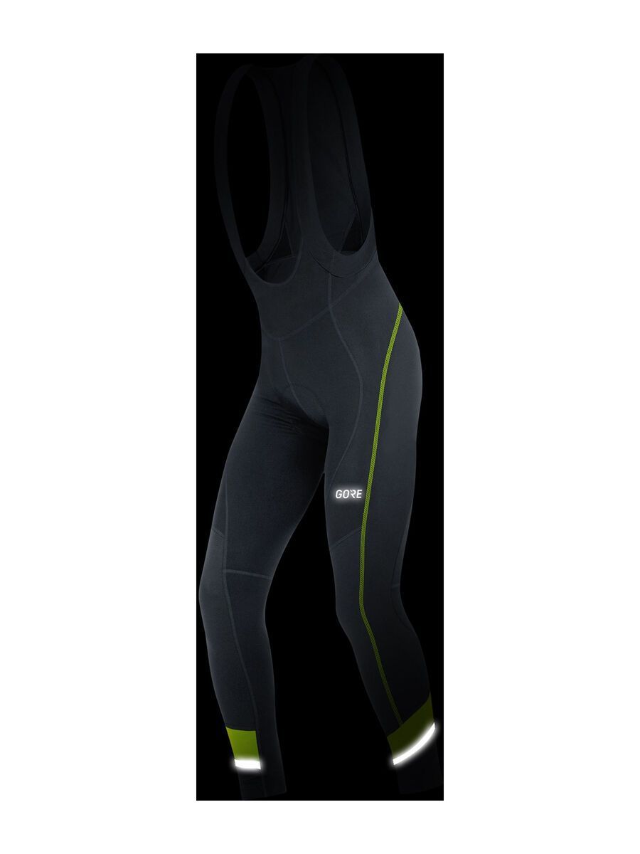 GOREWEAR C5 Thermo Trägerhose+, black/neon yellow - Bild 3