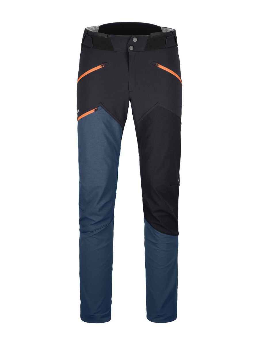 Ortovox Westalpen Softshell Pants M, black raven - Bild 1