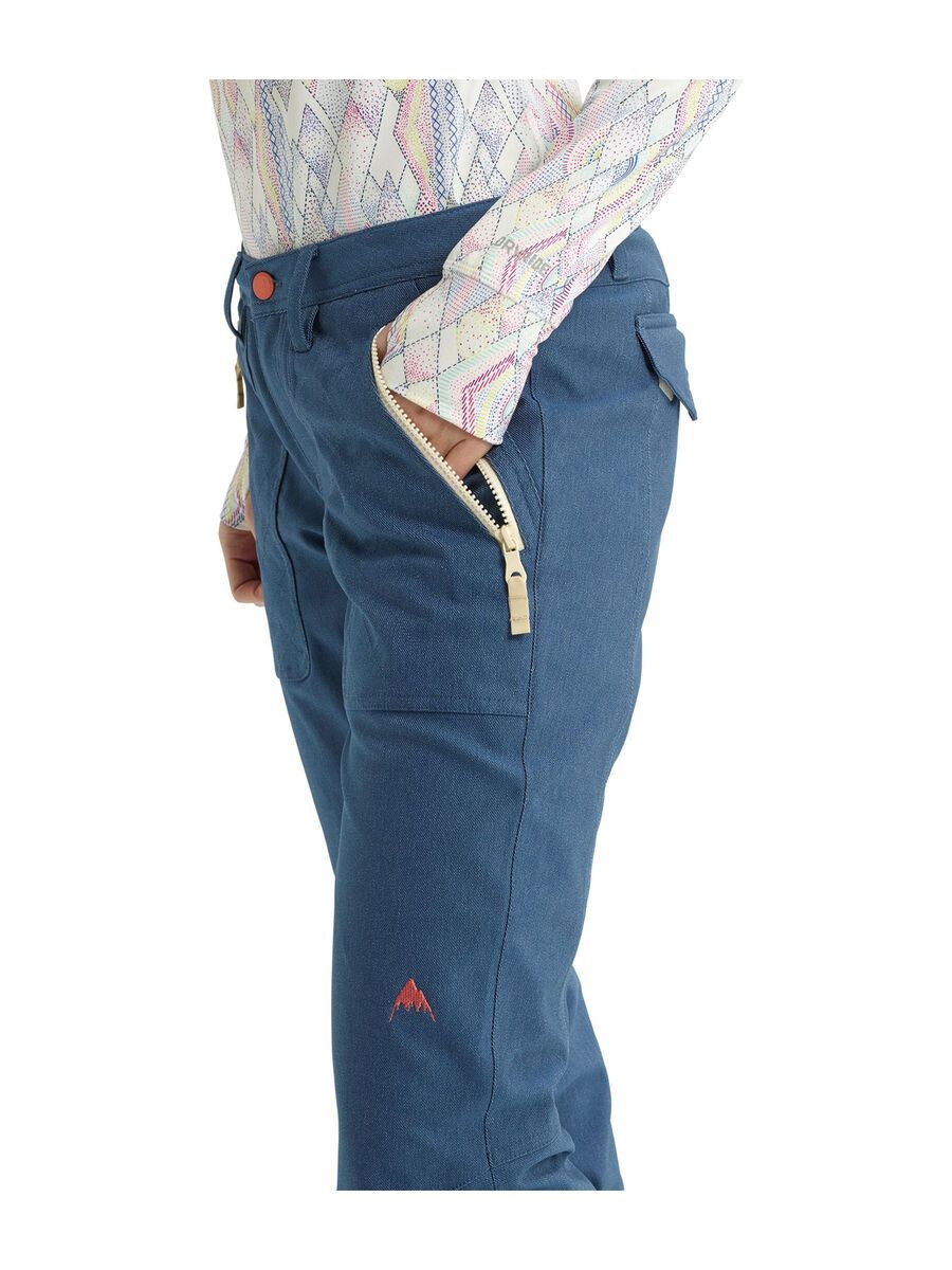 Burton Women's Vida Pant Stretch Denim, light denim - Bild 8