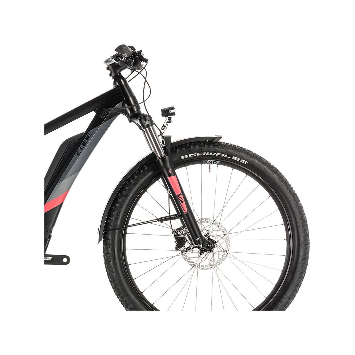 Cube Access Hybrid Pro Allroad 500 29, black´n´coral - Bild 6