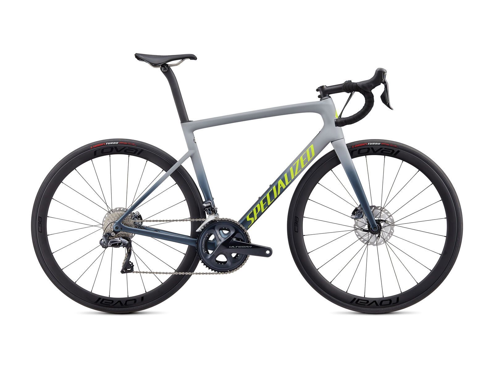 Specialized Tarmac Disc Expert, satin cool grey/cast battleship/team yellow - Bild 1
