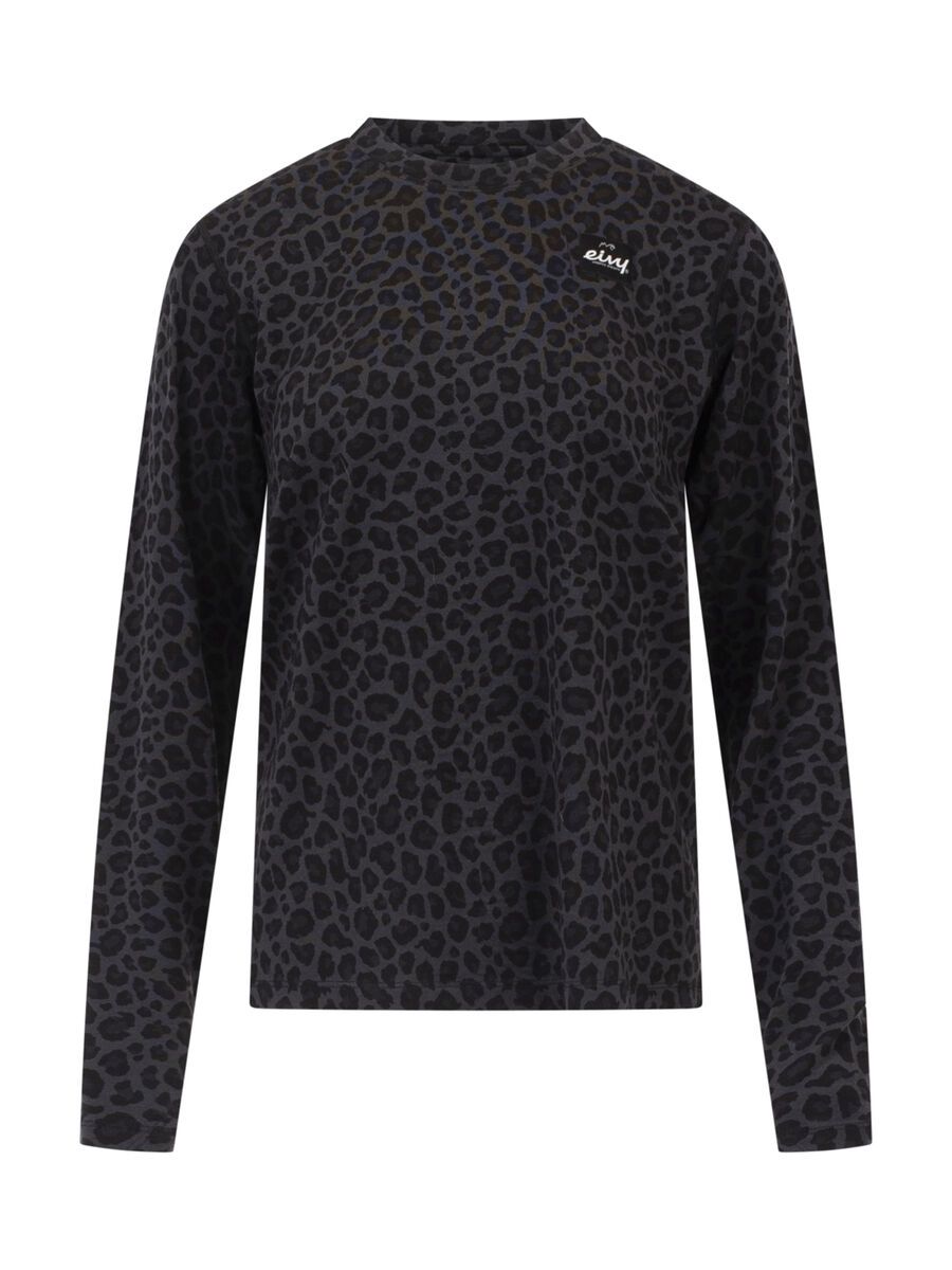 Eivy Loose Fit Merino Wool Top, black leopard - Bild 1