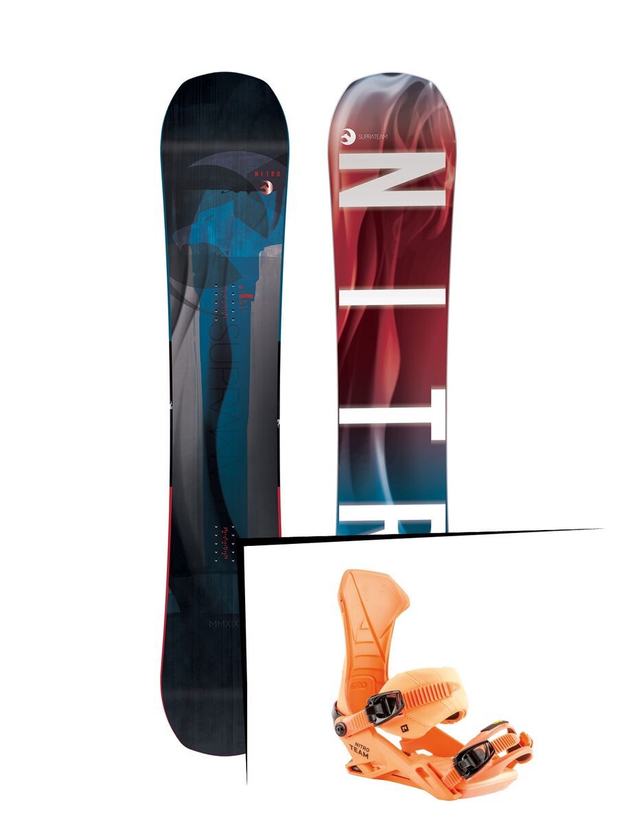 Set: Nitro Suprateam 2019 + Nitro Team muted brights series orange - Bild 1