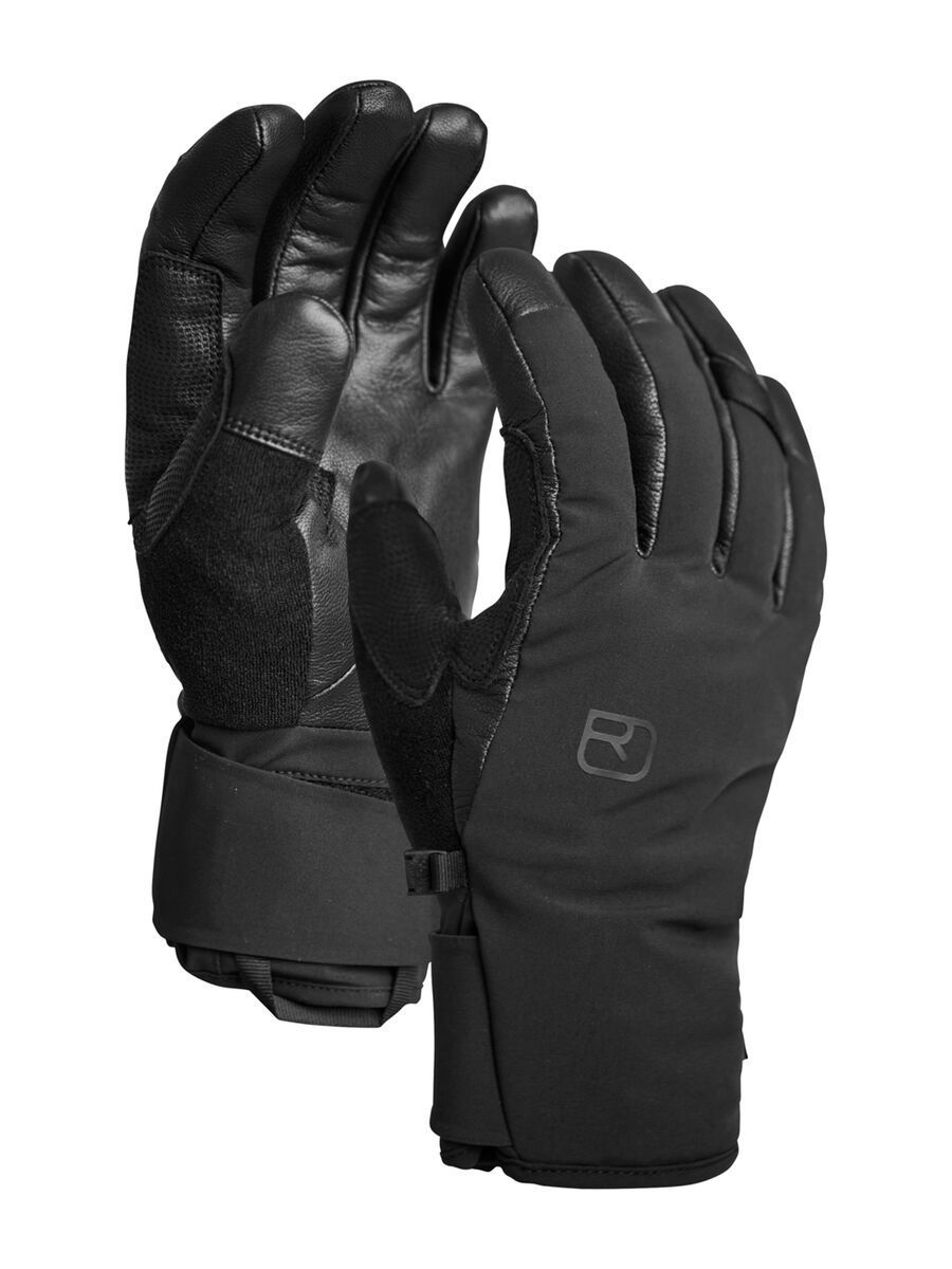 Ortovox Merino Mountain Glove M, black raven - Bild 1