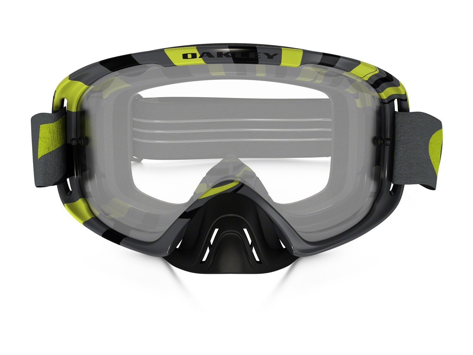 Oakley O2 MX, rpm gunmetal green/Lens: clear - Bild 2