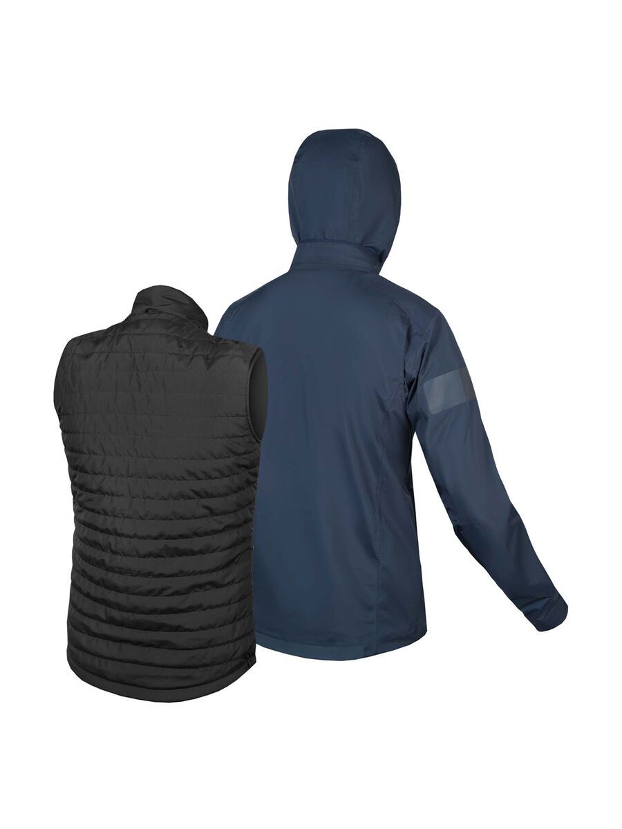 Endura Urban 3 in 1 Waterproof Jacket, marineblau - Bild 2