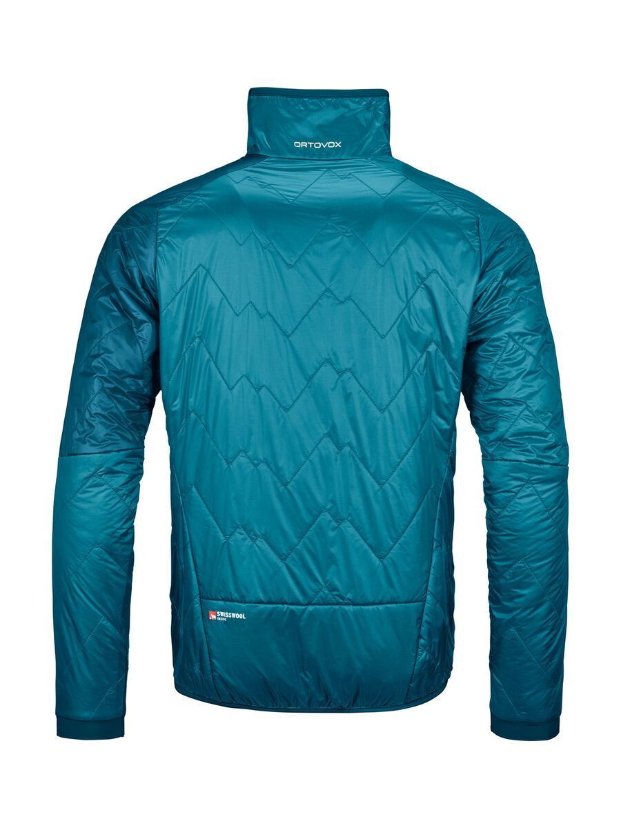 Ortovox Swisswool Piz Vial Jacket M, mountain blue - Bild 2