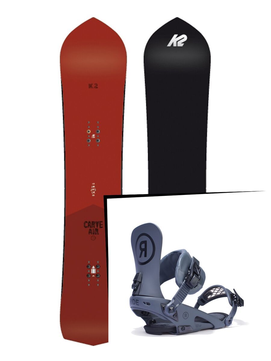 Set: K2 Carve Air 2017 + Ride Rodeo (1770171S) - Bild 1