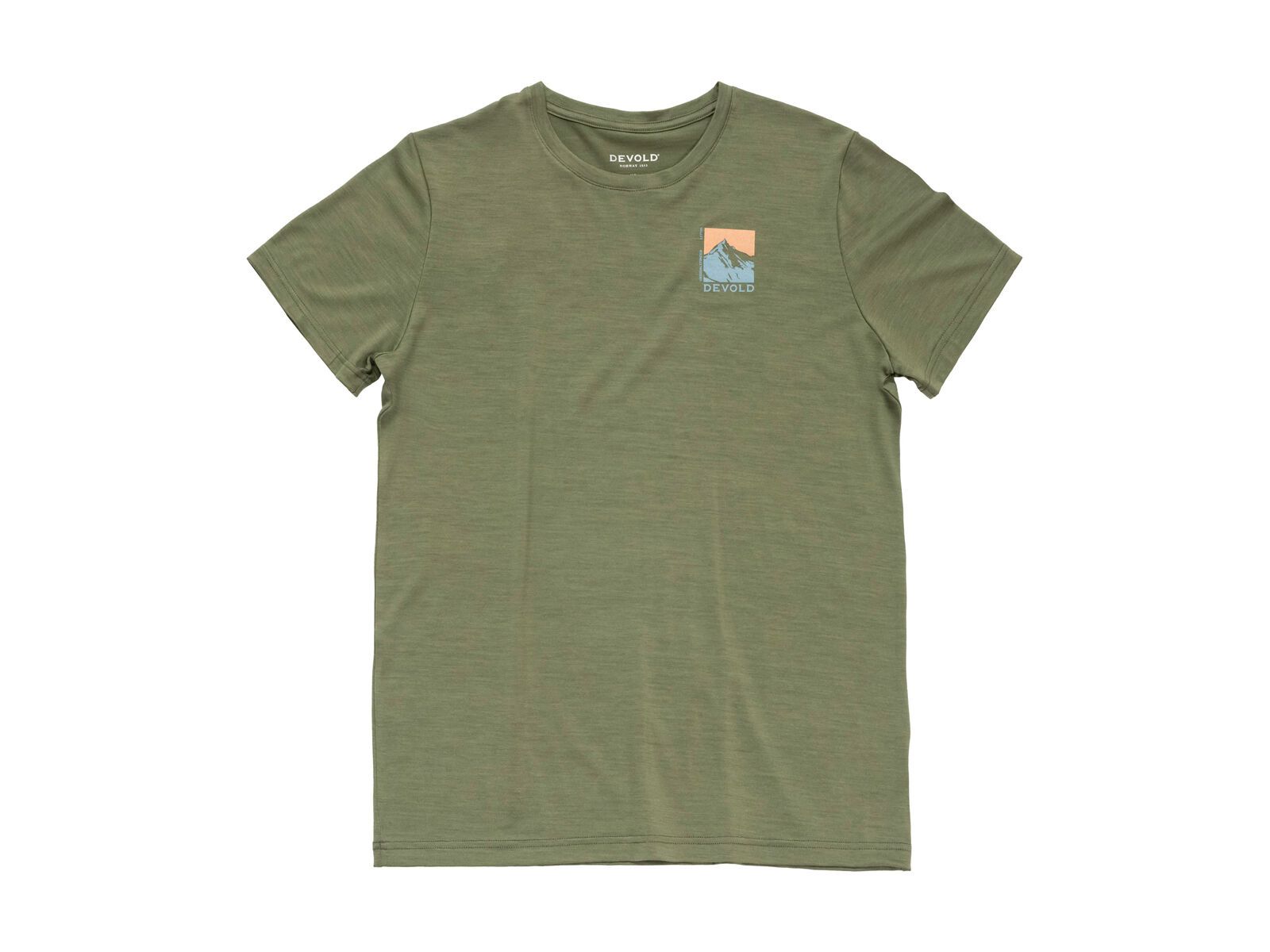 Devold Classic Summit Tee Man, lichen - Bild 1