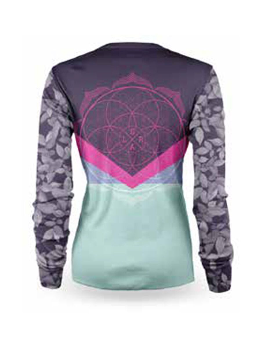 Loose Riders Women's Jersey LS Lotus Purple, purple/green - Bild 2