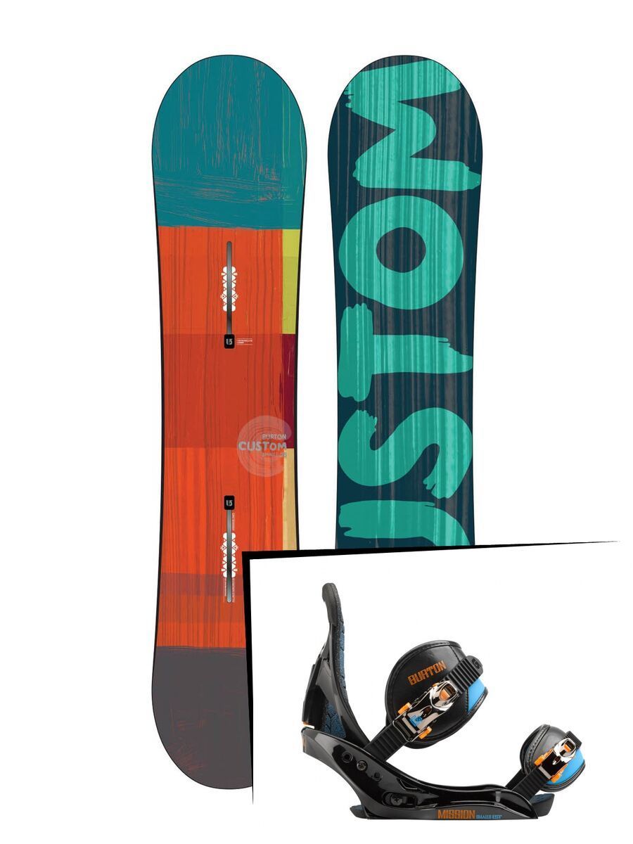 Set: Burton Custom Smalls 2015 +  Mission Smalls EST (494032S) - Bild 1