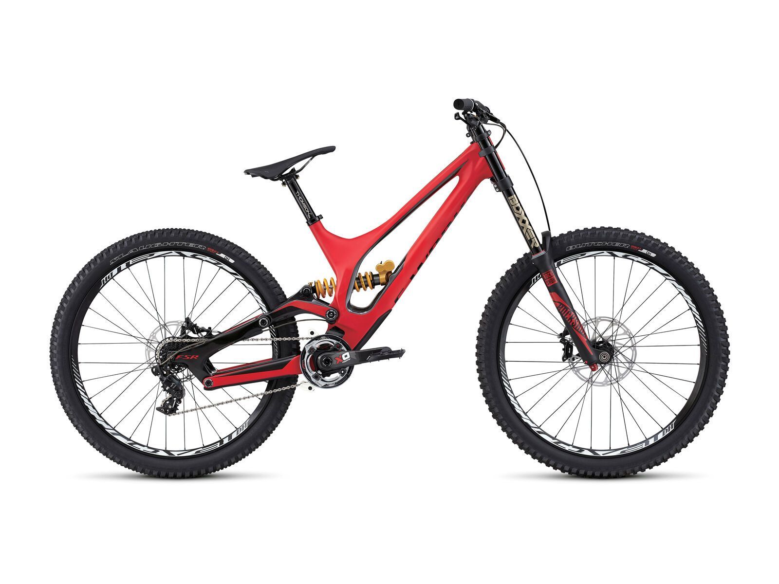 Specialized S-Works Demo 8 FSR 650b, satin gloss/red/carbon - Bild 1