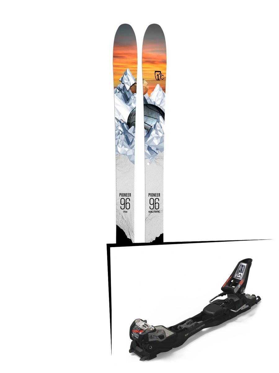 Set: Icelantic Pioneer 96 2018 + Marker F12 Tour EPF black/anthracite - Bild 1