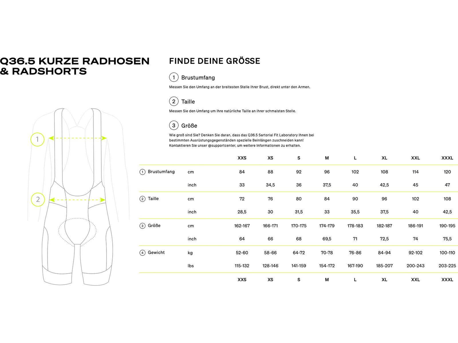 Q36.5 Dottore Hybrid Bib Tights (No Insert), black - Bild 3
