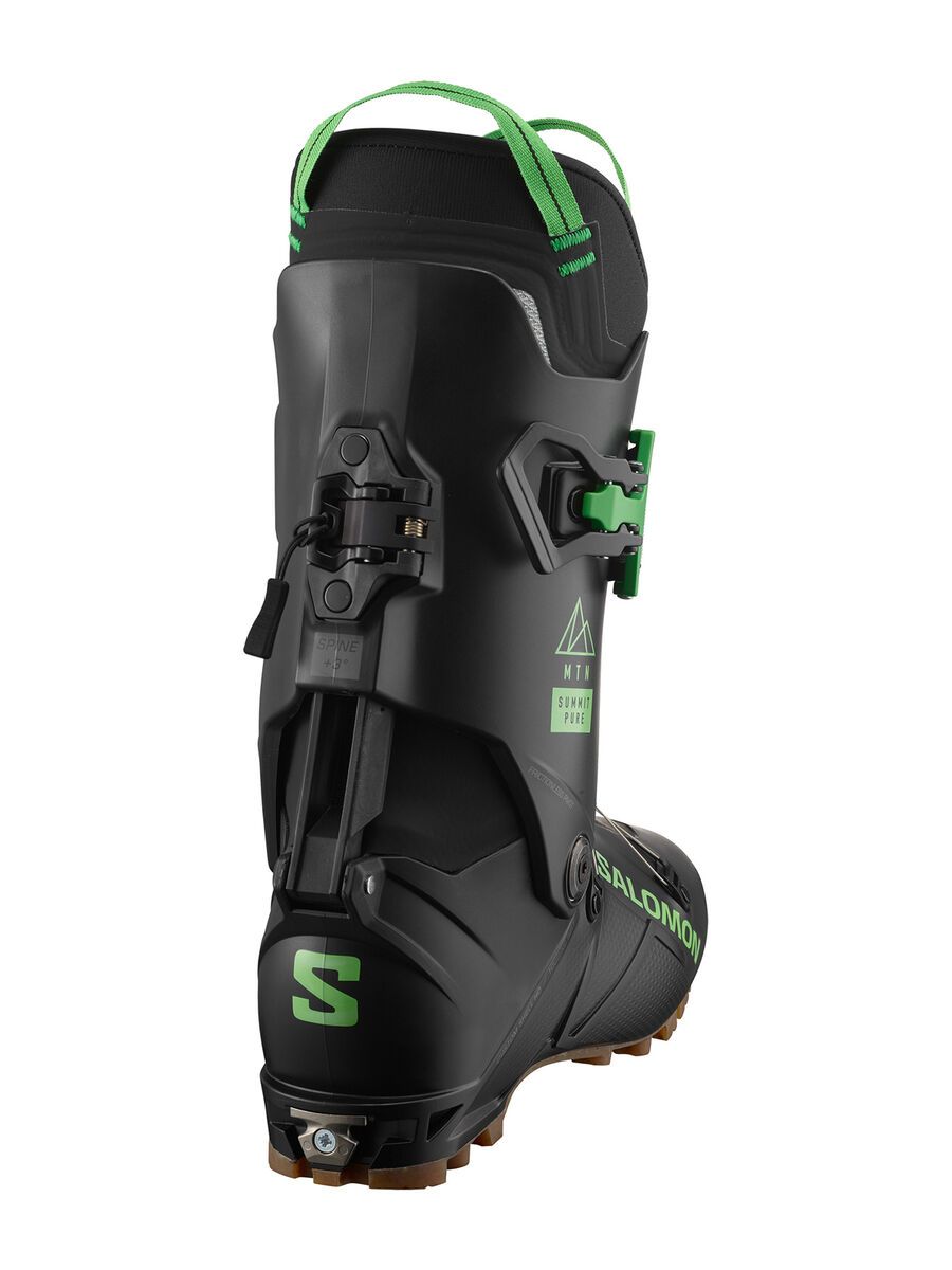 Salomon MTN Summit Pure, black/pastel neon green/rainy day - Bild 3