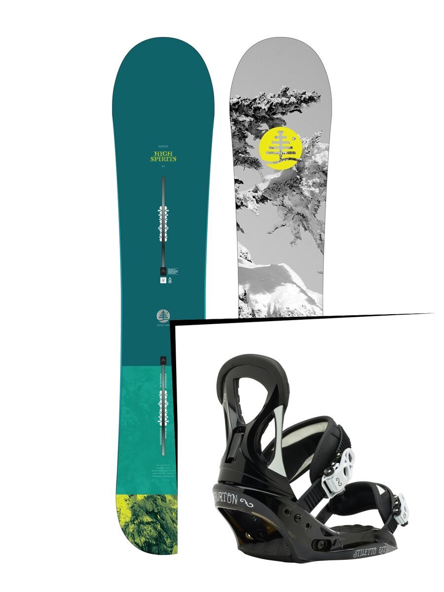 Set: Burton High Spirits 2017 +  Stiletto EST (1310603S) - Bild 1