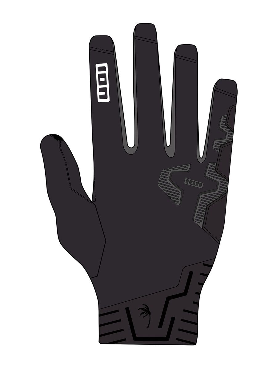 ION Gloves Scrub AMP, black - Bild 1