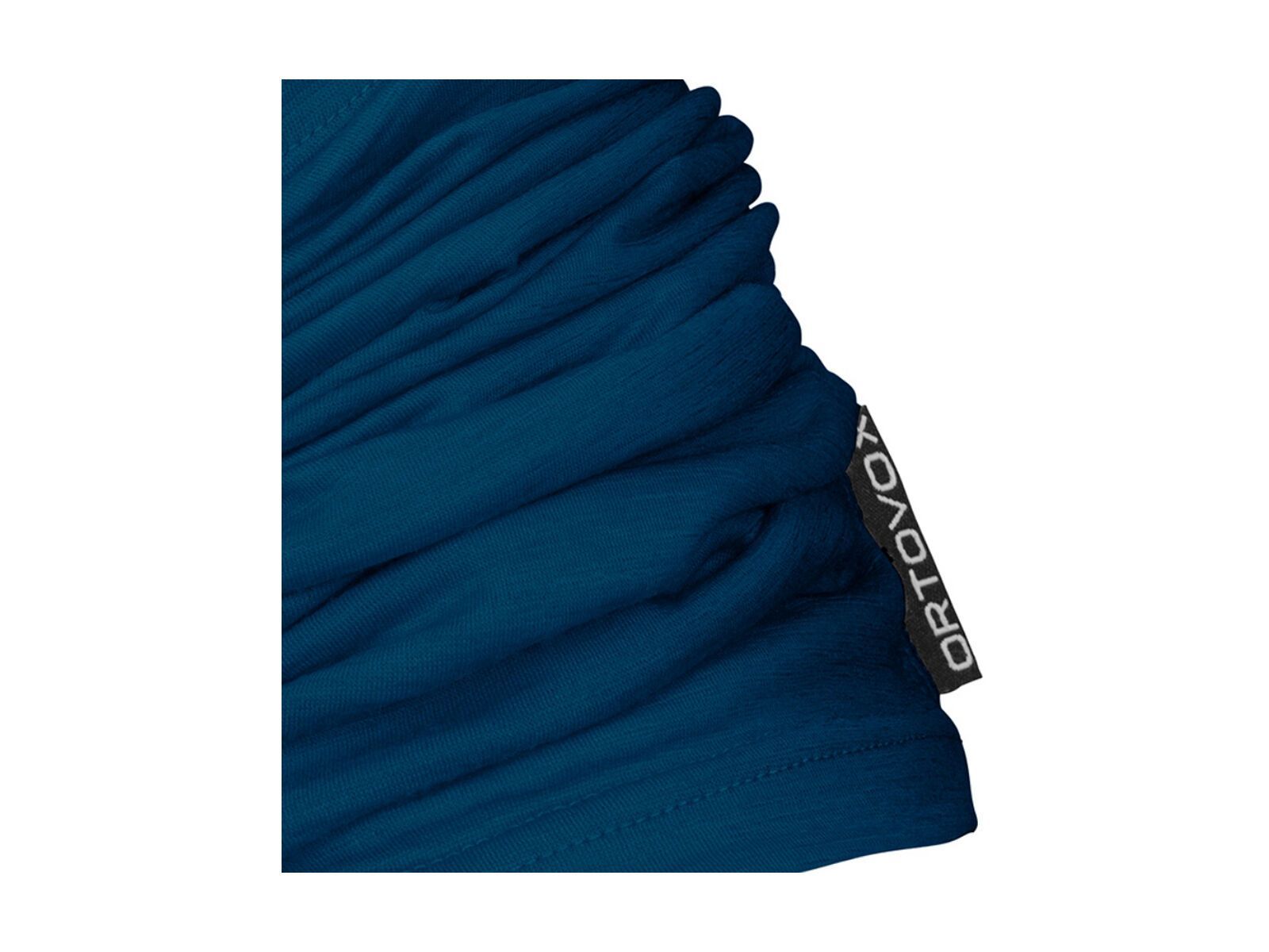 Ortovox 120 Merino Tec Logo Neckwarmer, petrol blue - Bild 3