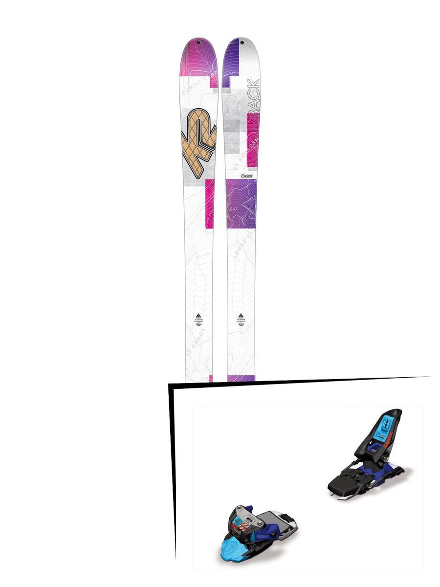 K2 SKI Set: Talkback 88 2016 + Marker Squire 11 - Bild 1