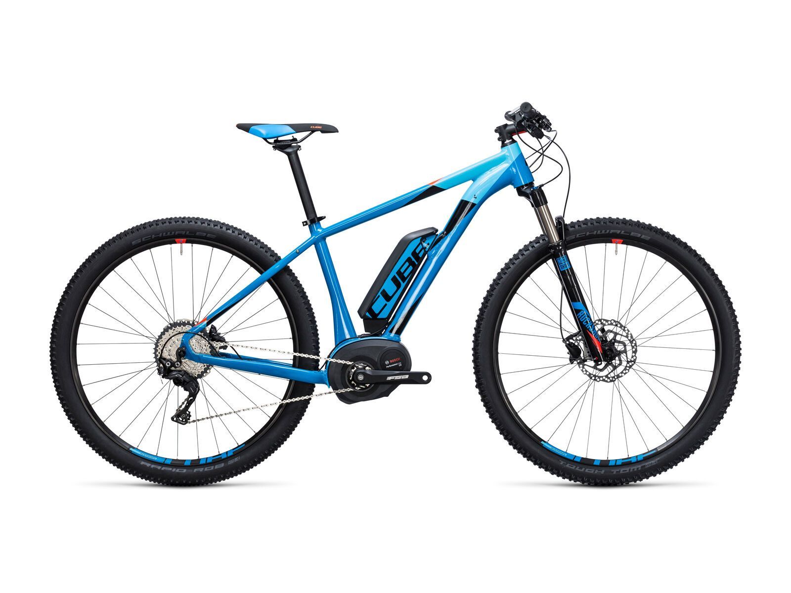 Cube Reaction Hybrid HPA Race 500 27.5, blue´n´flashred - Bild 1