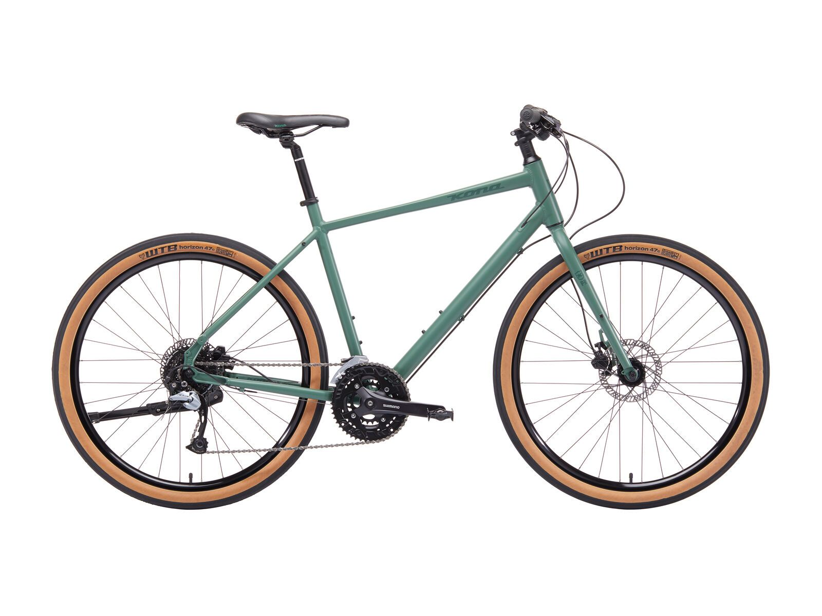 Kona Dew Plus, moss green w/ eco green decals - Bild 1