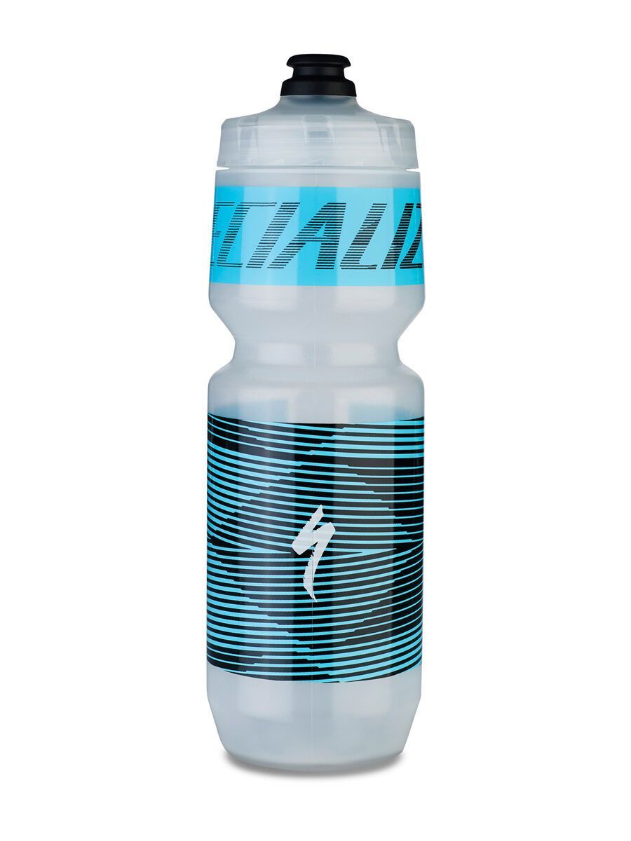 Specialized Purist MoFlo Water Bottle 26 oz, translucent/teal - Bild 1