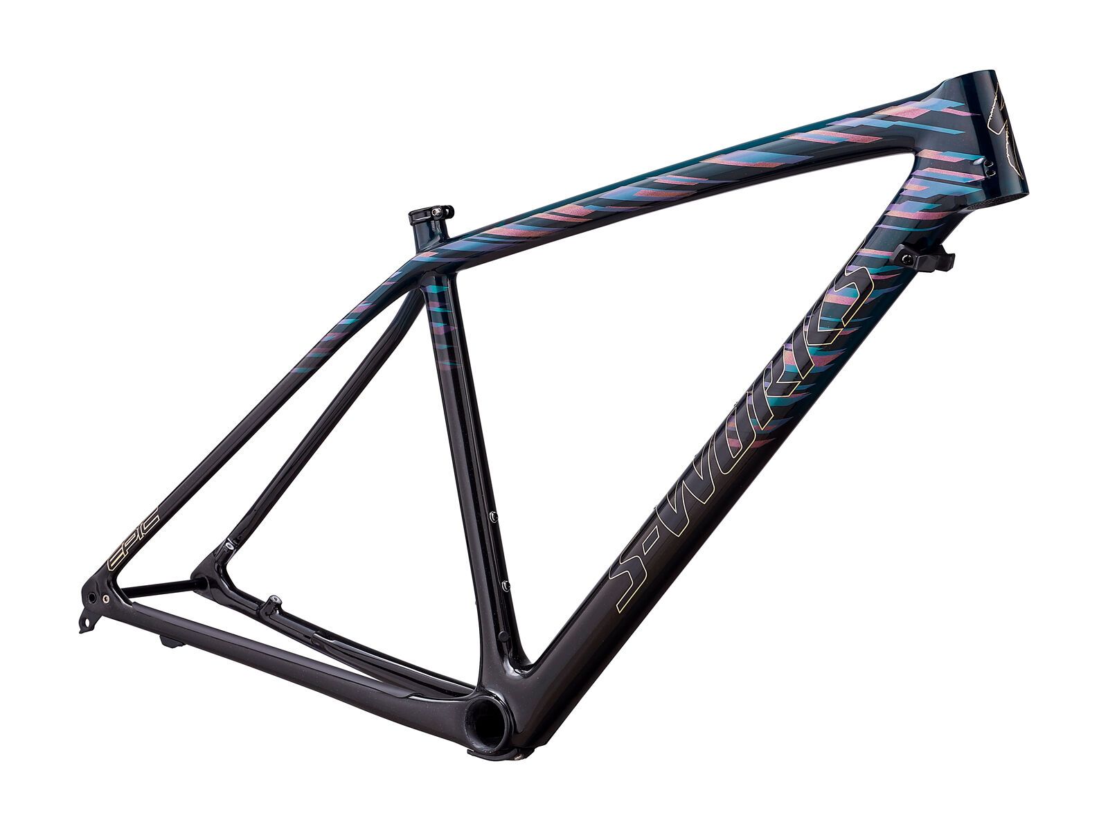 Specialized S-Works Epic HT Frameset LTD, gloss teal tint/red flake tint/cosmic black - Bild 1