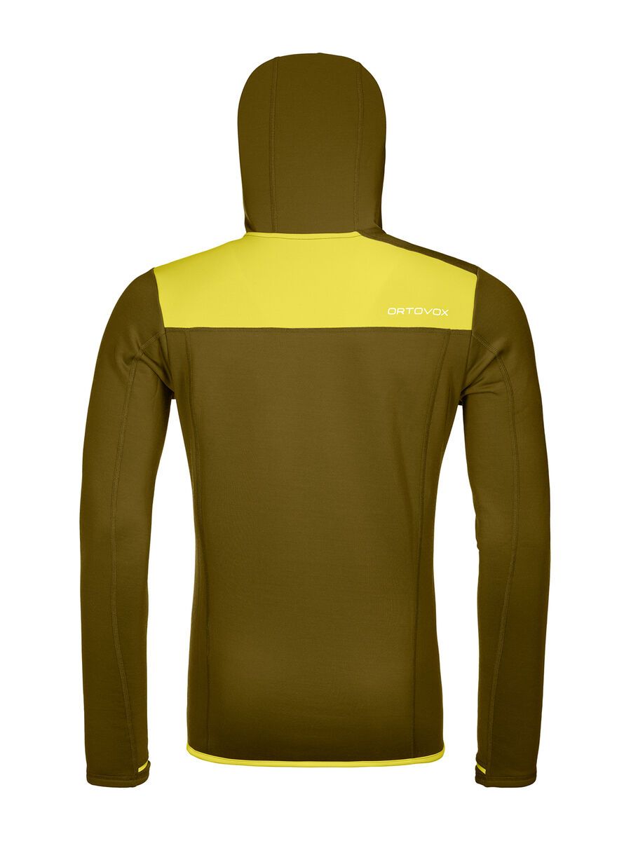 Ortovox Merino Fleece Hoody M, green moss - Bild 2
