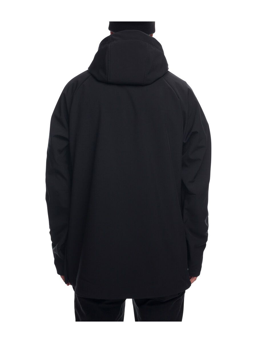 686 Men's Waterproof Hoody, black knockout - Bild 2