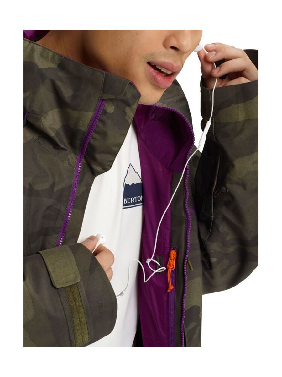 Burton Gore-Tex Radial Insulated Jacket, worn camo - Bild 5